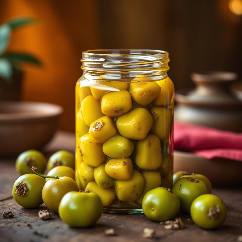 Amla Pickle (Usirikaya)